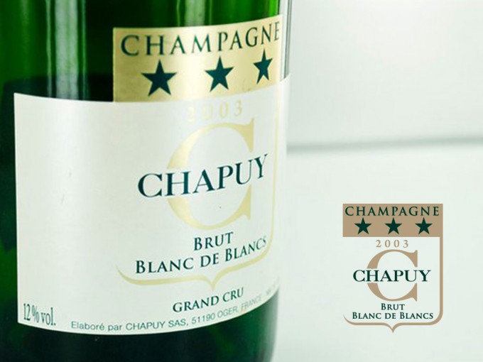etiquette champagne Chapuy